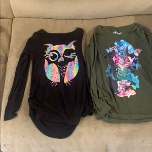Long sleeve shirts